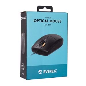 TR//EVEREST SM601 Usb Siyah Optik Mouse