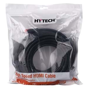 Hytech HYHDM15 HDMI TO HDMI 15m Altın Uçlu 24K 1.4 Ver. 3D Kablosu